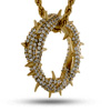 Iced Crown of Thorns Necklace | KingIce