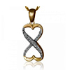 Infinity Heart Pendant : Maverton.de