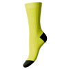 Jasmine Contrast Cotton Lisle Women's Socks - Pantherella