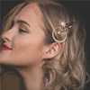 Juno Moon And Star Hair Clip Set : Luna Charles