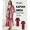 Kaftan Dress Sewing Pattern : Winslets