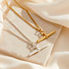  Large T-Bar Necklace : Posh Totty Designs