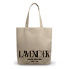 Lavender Cotton Tote : Lavendercb