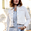 Leah Denim Jacket | Spartina449.com