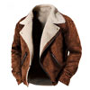 Leather Fleece Jacket : Printrendy