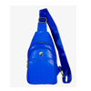 Blue Leather Messenger Bag - Tucann