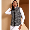 Leopard Puffer Vest : Acegolfs.com