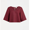 Llinen Light V Neck Top : ElkTheLabel