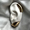 Lobe Earrings In Gold | Lady Grey Jewelry 