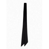 Long Bow Tie Black : Silk Laundry