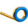 Loop Enamel Stud : Design Letters