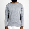 Riding Loopwheel Long Sleeve Tee Grey : Thosethatknow.co.uk