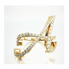 Luxe Initial Ring | Argent Asher
