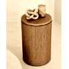 Madison Light Wood Round Pedestal : William Wood Mirrors
