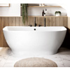 Freestanding Back to Wall Bath : Better Bathrooms