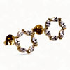 Marquise Circle Studs | Austensjewellers.co.uk