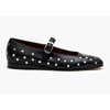 Mary Jane Black Leather Studs : Lemondeberyl.com