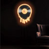 Melting Disk Neon Sign | Neonchamp.com