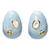 Mini Arp Earrings in Studded Mist | Atpresent.com