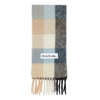 Mohair Checked Scarf | Afewvibe.com