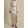 Morgaine Skirt in Champagne : Contessa Mills