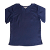 Mulberry Silk Sleeved Top ; The Ethical Silk Co
