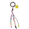 Multicolor Keyring With Star Charm | Gaudenzi Boutique