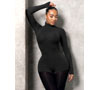 Neck Bodysuit Slate | Mattecollection