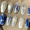 Neptune - Almond Handmade Nails : Poor Guy Shop