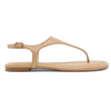 Nude Flat Sandals - CovetShoes