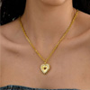 Open Heart Necklace : Peachmind