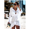 Open Knit Crochet Summer Cover Up - Bikinies.com