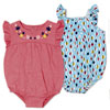 Organic Cotton 2-Pack Bubble Rompers | Macandmoon
