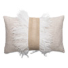 Ostrich Trim Pillow : Ngala Trading