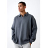 Oversized Rugby Sweatshirt | Boohooman 