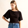Paige Flutter Sleeve Tie Back Blouse : Ever New