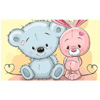 5D Diamond Painting Little Bear and Bunny : Varvikas.shop