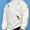 Patchwork Casual High Neck Sweatshirt : Ciciful.com