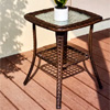 Hawthorne Patio Wicker Side Table : Hillga