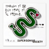 Pin Double Scribble - Super Genius Society