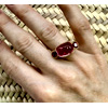Pink Tourmaline & Garnet Scallop Ring : Ray Griffiths