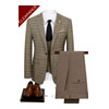 Plaid Three Piece - TuxedoAction