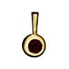Polished Gold Vermeil Moon : LunaAndStella