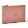 Pouch In Rose Pink | Teamhen UK