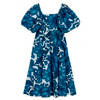 Print Puff Sleeve Midaxi Dress - Joanie Clothing