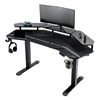 Pro Wing Shaped Standing Desk : Eurekaergonomic
