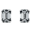 4 Prong Emerald Studs : MirakiJewels
