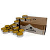 Pure Beeswax Tea Light Candles : Blue Corn Candles 