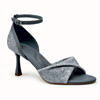 RaffiaGleam Ankle Strap : Cosy Island