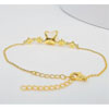 Raw Clear Quartz Chain Bracelet | Uniquelan Jewelry